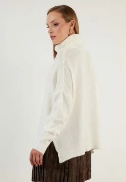 LELA Loose Fit - Trui - White -LELA Winkel 399e16130c754dffb840a8c1d4c268a8