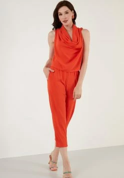 LELA Two Piece Set - Regular Fit - Broek - Orange -LELA Winkel 3a8b7fc4096e429098848abd02a323f3