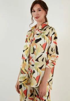 LELA Loose Fit - Broek - Yellow -LELA Winkel 3cb7d329201a481d80c7127a39d46571