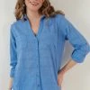LELA Overhemdblouse - Dark Blue 1 LELA Overhemdblouse - Dark Blue -LELA Winkel 3d3f7396353d4e718120bb199dd8d6a7
