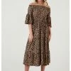 LELA Slim Fit - Jurk - Leopard 1 LELA Slim Fit - Jurk - Leopard -LELA Winkel 3def680e5adc48a1a0993a2892d982e2