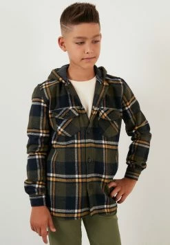 LELA Regular Fit - Overhemd - Khaki -LELA Winkel 3e74ec619301470994d4ecfa4ea2abb9