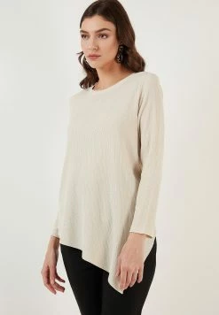 LELA Regular Fit - Blouse - Stone -LELA Winkel 3f121e23257d4f449efef108371d642e