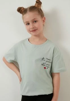 LELA Regular Fit T-Shirt And Leggins - Legging - Green -LELA Winkel 3f6a436c1f95405d9210ae2949ff9682