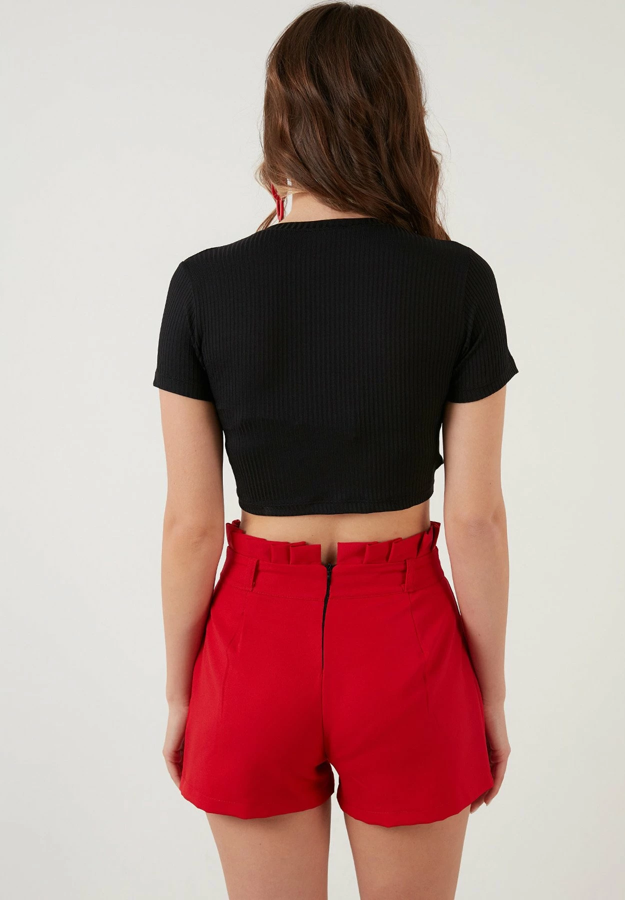 LELA Slim Fit- T-Shirt Print - Black 4 LELA Slim Fit- T-Shirt Print - Black - Afbeelding 2