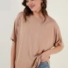 LELA Loose Fit - Blouse - Biscuit -LELA Winkel 44ea9da040994b8fb2ccdded2ca7809b
