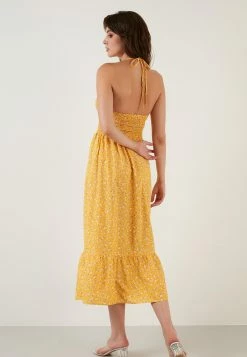 LELA Regular Fit - Jurk - Yellow -LELA Winkel 45febc5a504b4086be9c5ae7f080f3e0