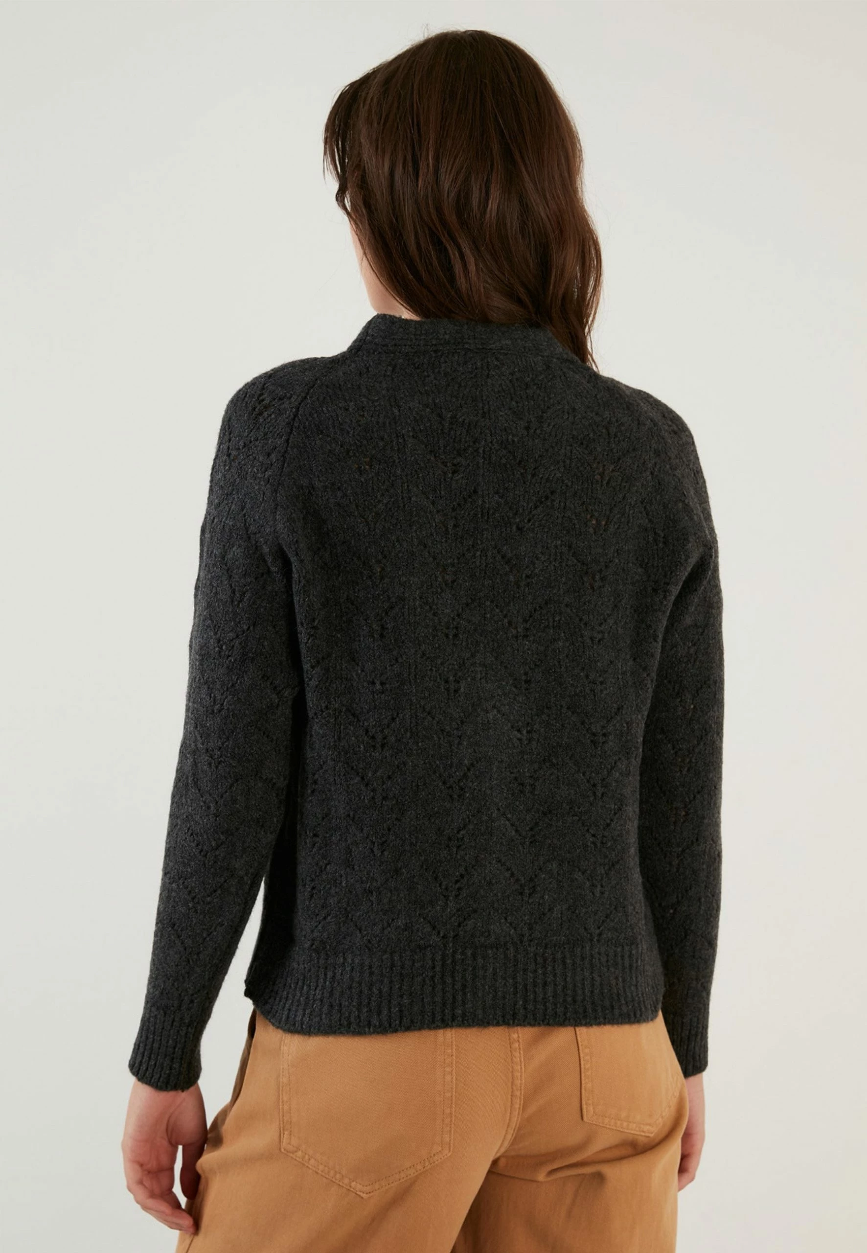 LELA Regular Fit - Vest - Anthracite 4 LELA Regular Fit - Vest - Anthracite - Afbeelding 2