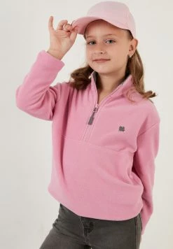 LELA Fleece Trui - Pink -LELA Winkel 4706455b466049af97d49d34e2e3102b