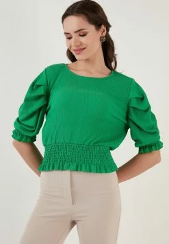 LELA Blouse - Green -LELA Winkel 4886ebd797af446da5e246e10bfab769