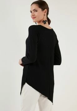 LELA Regular Fit - Blouse - Black -LELA Winkel 494638aaa3c347be9da9255c679bce87