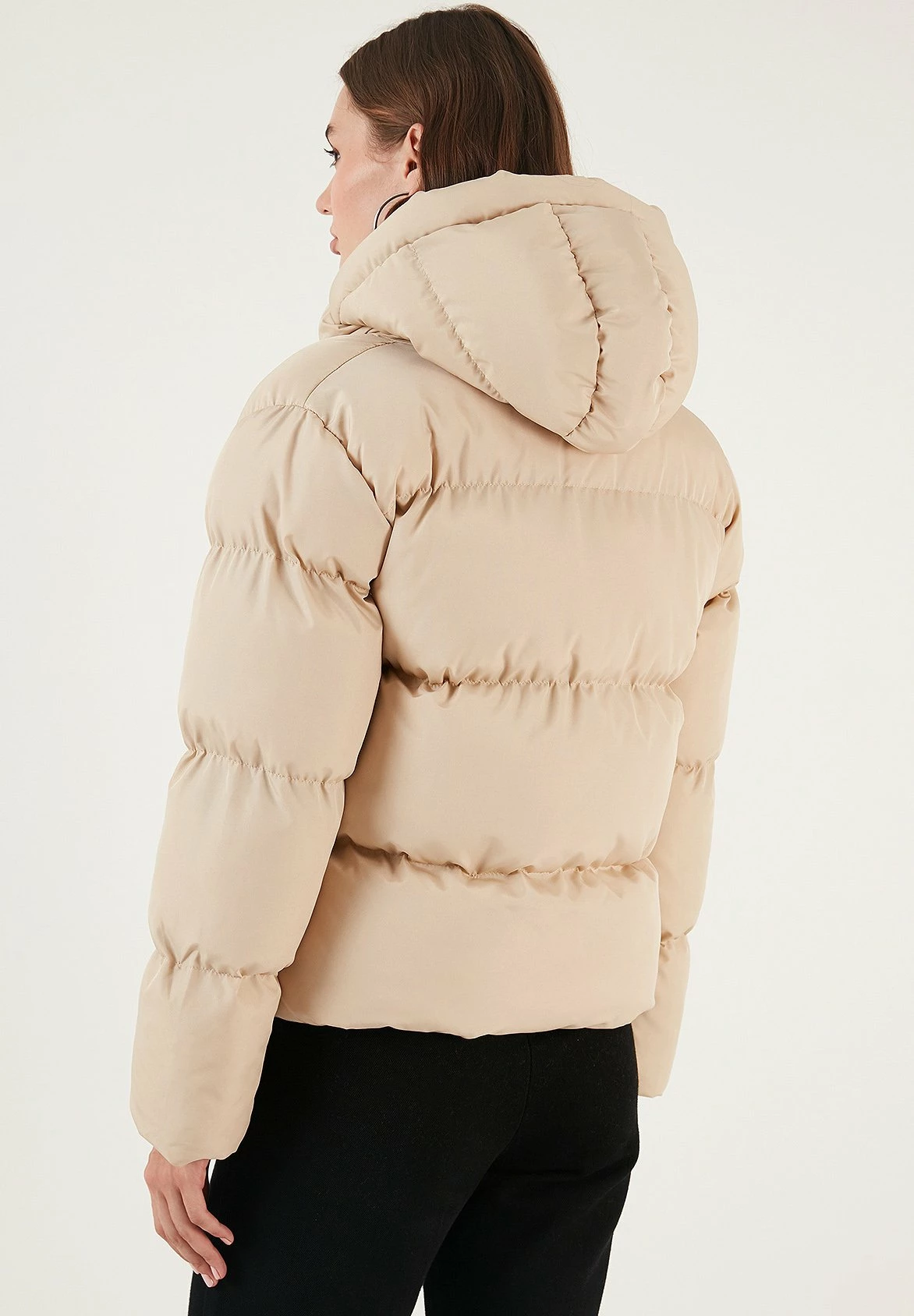 LELA Regular Fit - Winterjas - Stone 5 LELA Regular Fit - Winterjas - Stone - Afbeelding 3