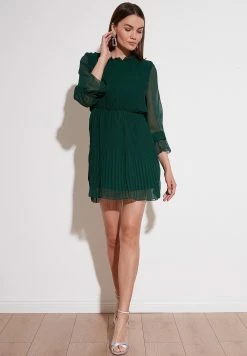 LELA Regular Fit - Jurk - Emerald Green -LELA Winkel 4a8ef397000140e2b90392dc3921ae5d