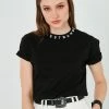 LELA Regular Fit - T-Shirt Print - Black -LELA Winkel 4ae5ca1d67aa4a4e9cb0e0bc295ca7b4