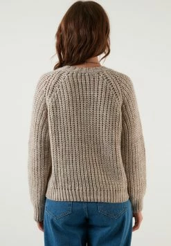 LELA Regular Fit - Trui - Stone -LELA Winkel 4c9e27aa2f474d258ef44260ad0c6de6