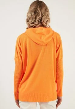 LELA Regular Fit - Hoodie - Orange -LELA Winkel 4cd07ada1d3344c68f10c6c1e590b21d
