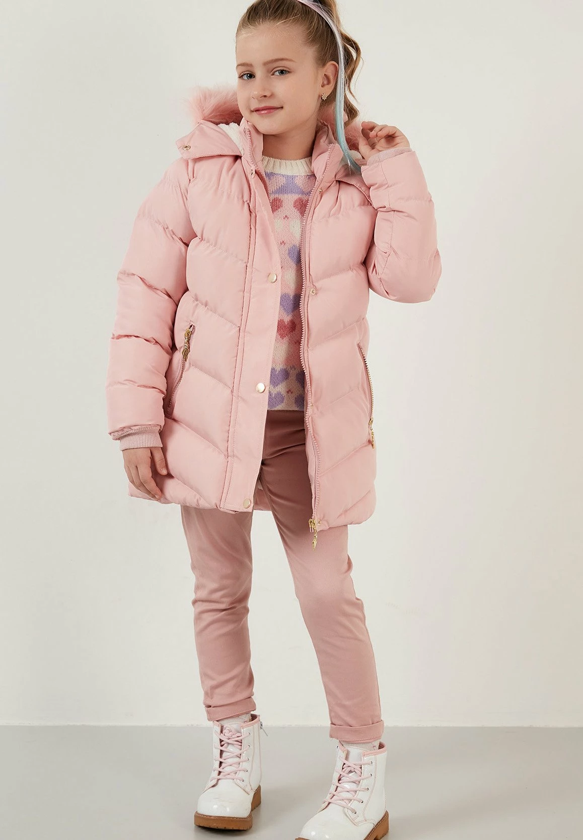 LELA Winterjas - Light Pink 3 LELA Winterjas - Light Pink