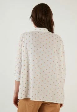 LELA Overhemdblouse - Camel -LELA Winkel 4fac1a0cd1e748d4a4a02163fa02645c