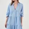 LELA Regular Fit - Jurk - Blue -LELA Winkel 506b2dd927784290be5827f6d4ad9c7a
