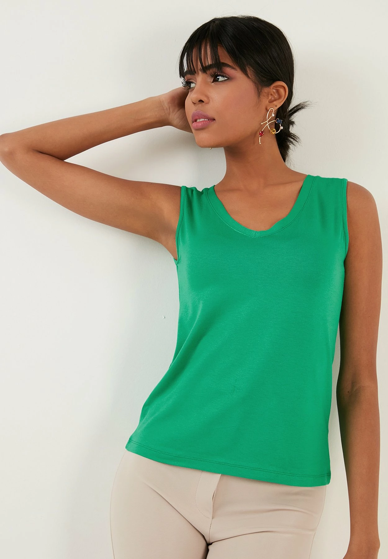 LELA Regular Fit - Top - Benetton Color 7 LELA Regular Fit - Top - Benetton Color - Afbeelding 5