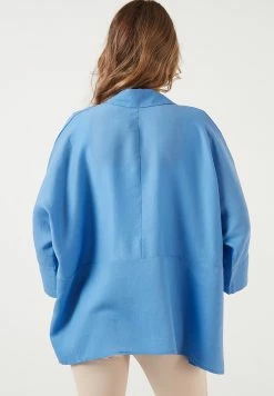 LELA Overhemdblouse - Indigo -LELA Winkel 51d2dc446ad44197985dd47788e1b7f0