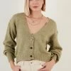 LELA Vest - Khaki -LELA Winkel 51f921e887064fde9d23511a7ca33635