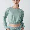 LELA Slim Fit - Sweater - Almond Green -LELA Winkel 5352d9df955040d8b3591b9792b52ba8