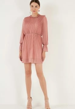 LELA Regular Fit - Jurk - Powder Pink