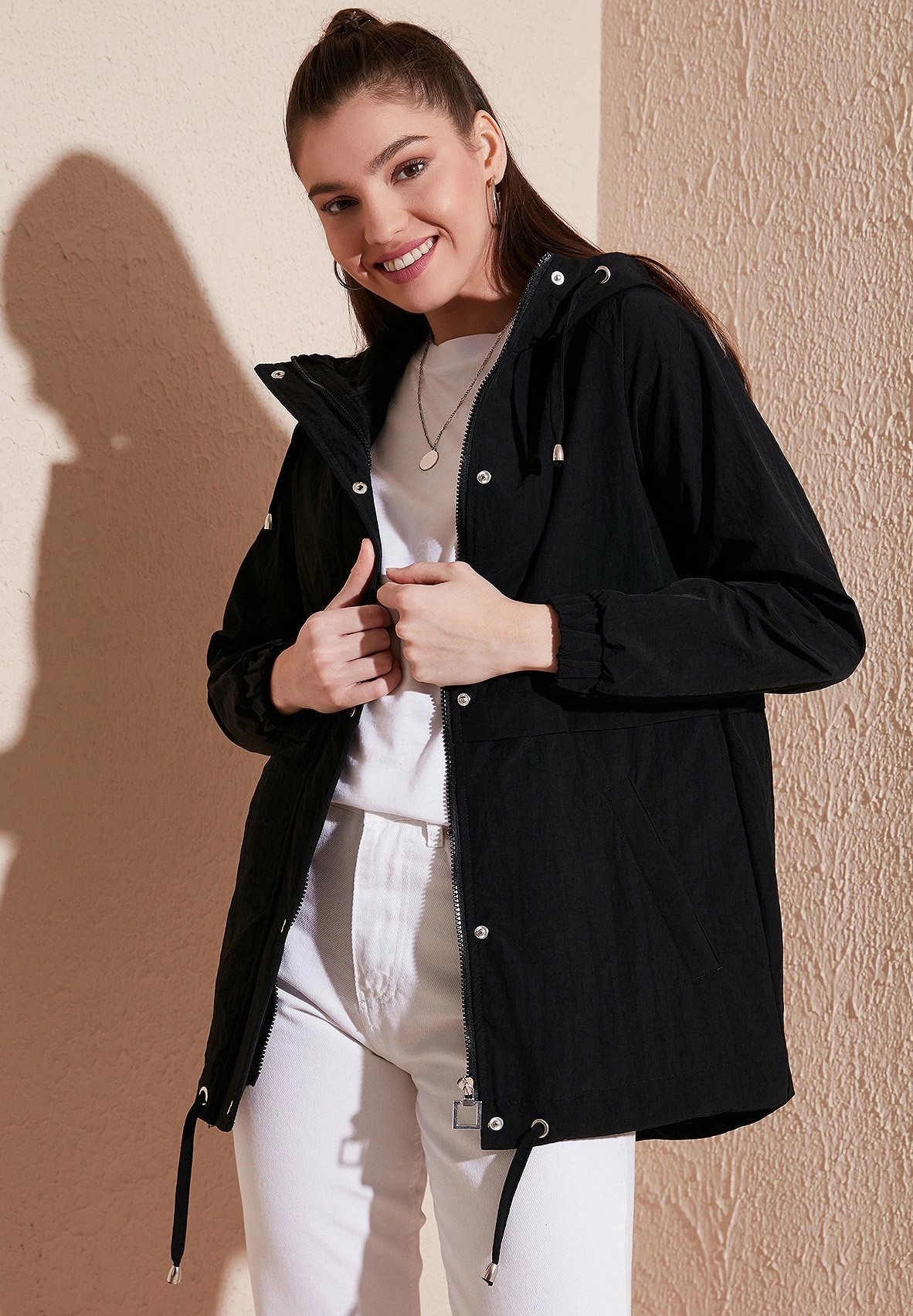 LELA Regular Fit - Parka - Black 7 LELA Regular Fit - Parka - Black - Afbeelding 5