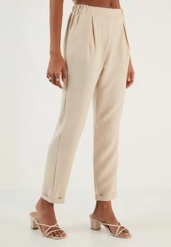 LELA Slim Fit - Broek - Stone -LELA Winkel 577226ffc90f48359abdd09dfc04a86d