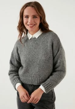 LELA Trui - Anthracite -LELA Winkel 57a0479d8b4d4f36be4645679e19389d