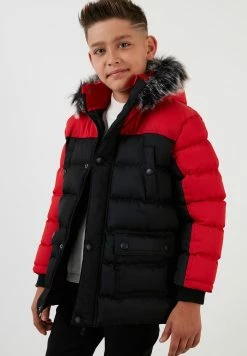 LELA Regular Fit - Winterjas - Red-Black -LELA Winkel 59b7f679073445d6a023c812f37ead62