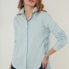 LELA Regular Fit - Overhemdblouse - Baby Blue -LELA Winkel 59e7ea759c384a7eb5669edfcaf2141c