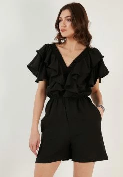 LELA Regular Fit - Jumpsuit - Black -LELA Winkel 5affbc85d4e94cd5b337430ace2fb941