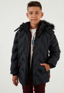 LELA Regular Fit - Winterjas - Mottled Black -LELA Winkel 5d82e4d3f1f94acf9c81207a0af8e810