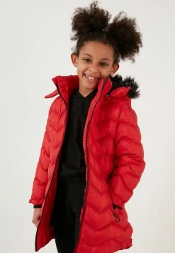 LELA Regular Fit - Winterjas - Red -LELA Winkel 5fe6f5145c414f98a4633881b41c9036
