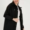 LELA Regular Fit - Parka - Black -LELA Winkel 6007d23c3b604cd0a8bf0e03df900f11
