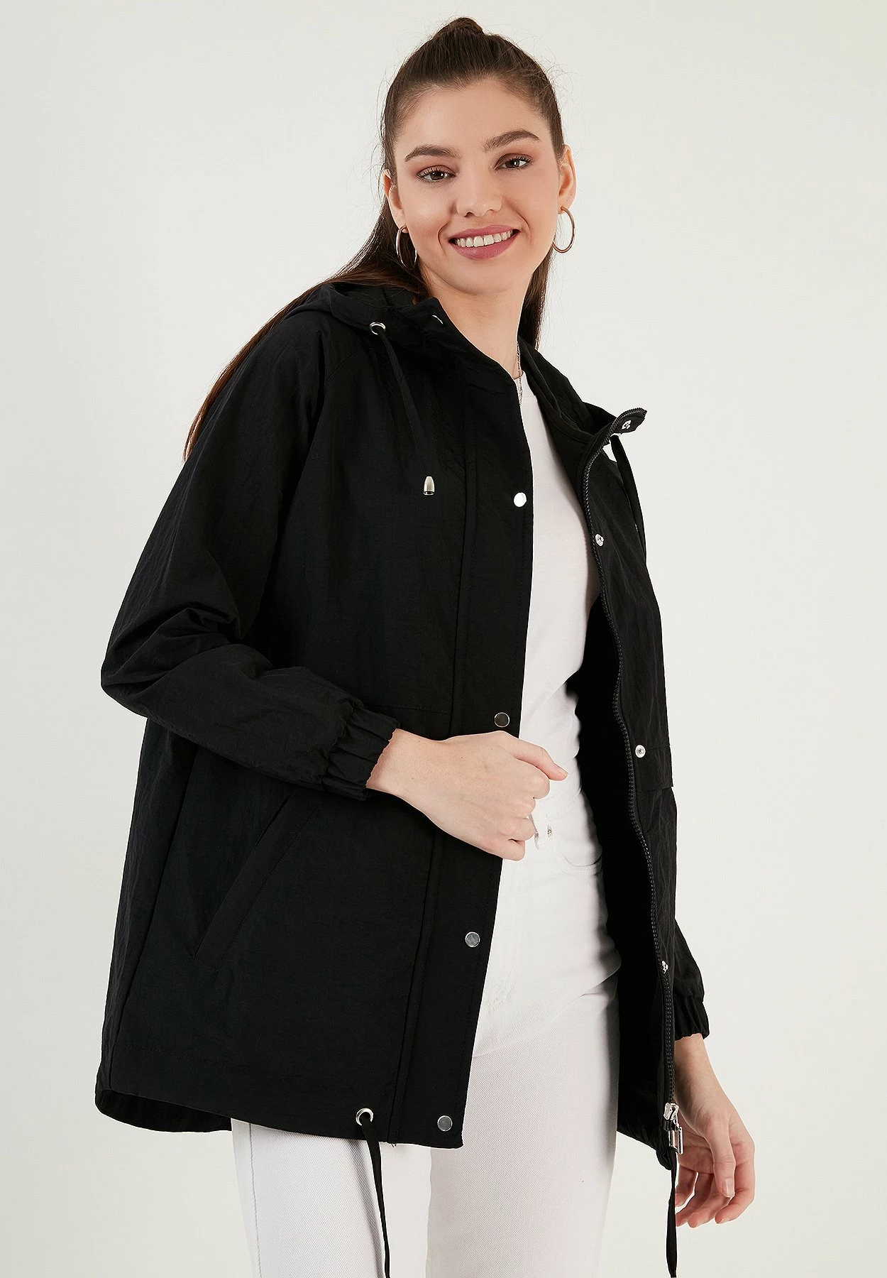 LELA Regular Fit - Parka - Black 3 LELA Regular Fit - Parka - Black