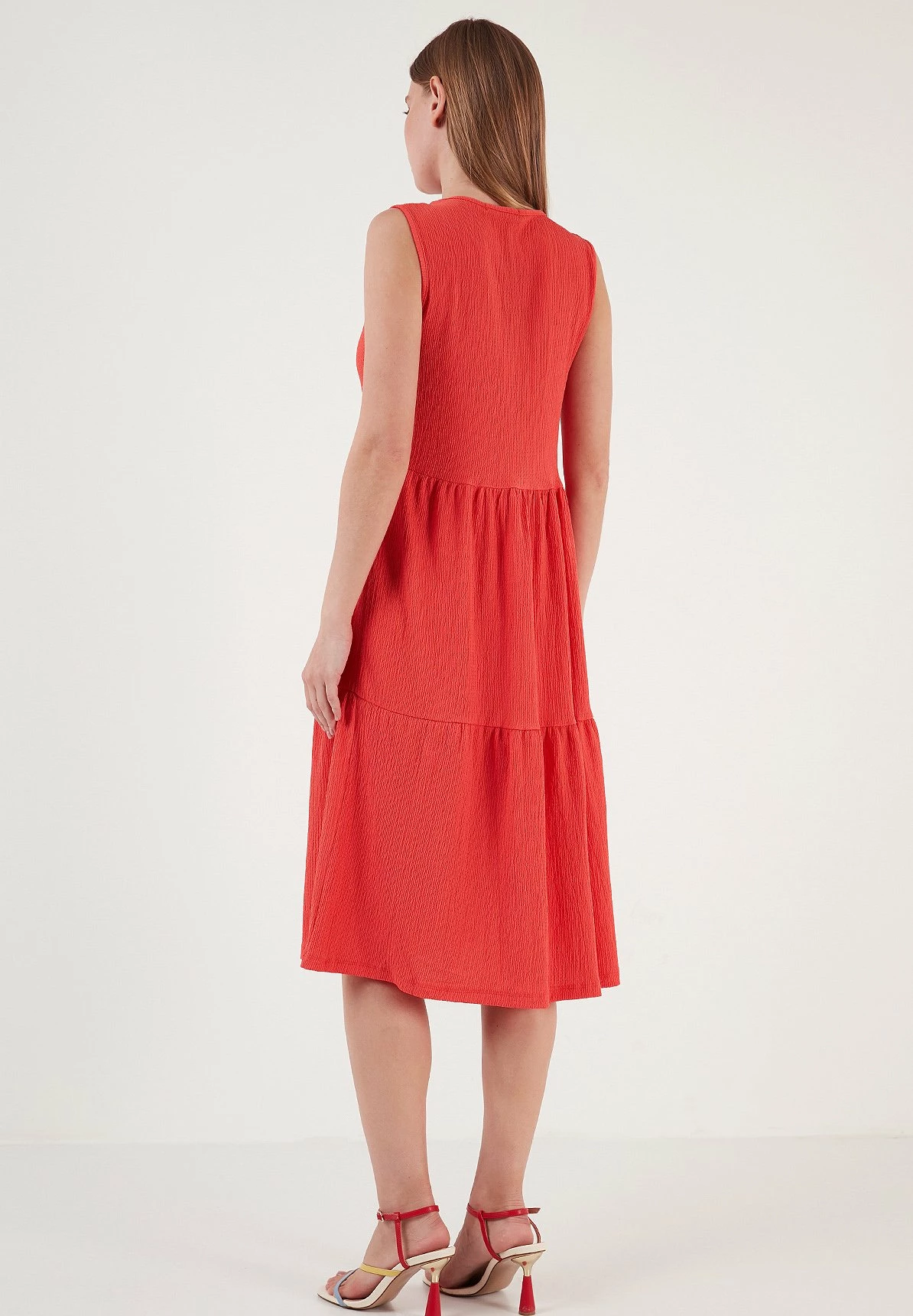 LELA Regular Fit - Jurk - Vermilion 5 LELA Regular Fit - Jurk - Vermilion - Afbeelding 3