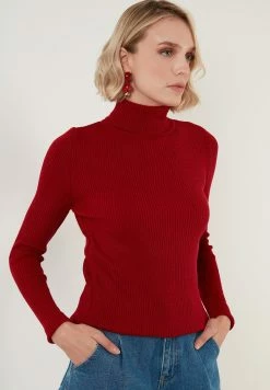 LELA Regular Fit - Trui - Red -LELA Winkel 63f9bc823f69456d91b763c634e24455