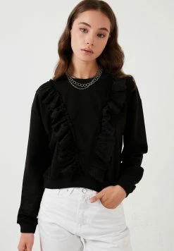 LELA Regular Fit - Sweater - Black