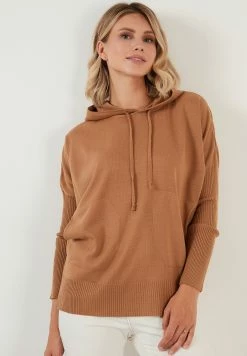 LELA Regular Fit - Hoodie - Caramel -LELA Winkel 6465ad2ff4a64e67ac6a3ce22c33f4cf