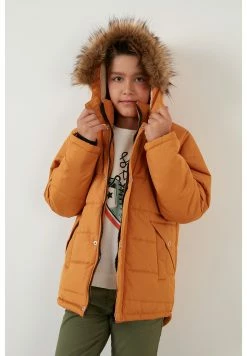 LELA Regular Fit - Winterjas - Mustard -LELA Winkel 64fb779375364b7bb208ae5ebfe9060a