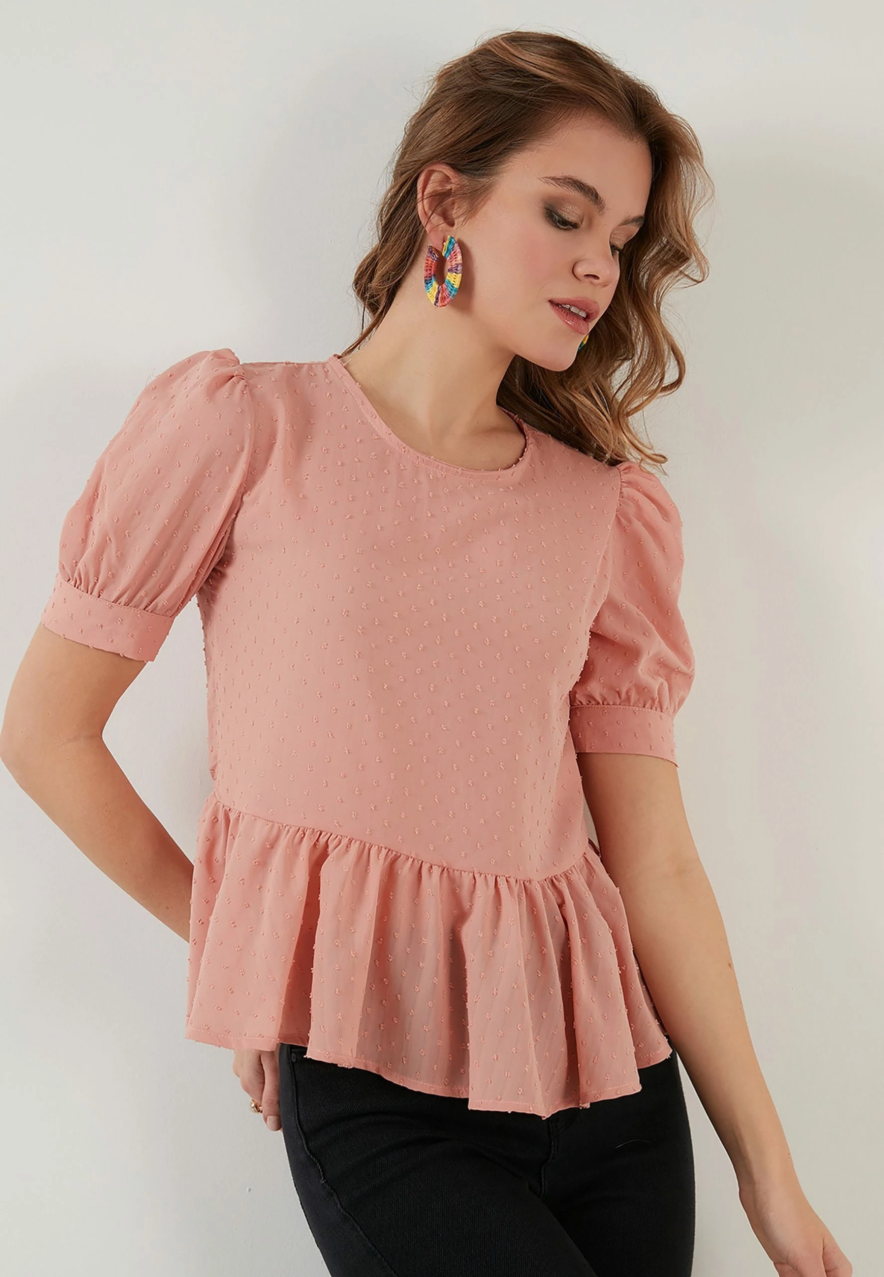 LELA Slim Fit - Blouse - Powder Pink 6 LELA Slim Fit - Blouse - Powder Pink - Afbeelding 4