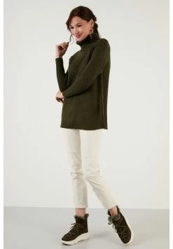 LELA Regular Fit - Trui - Khaki -LELA Winkel 6604f07d751c48b5baee242f3237d7a8