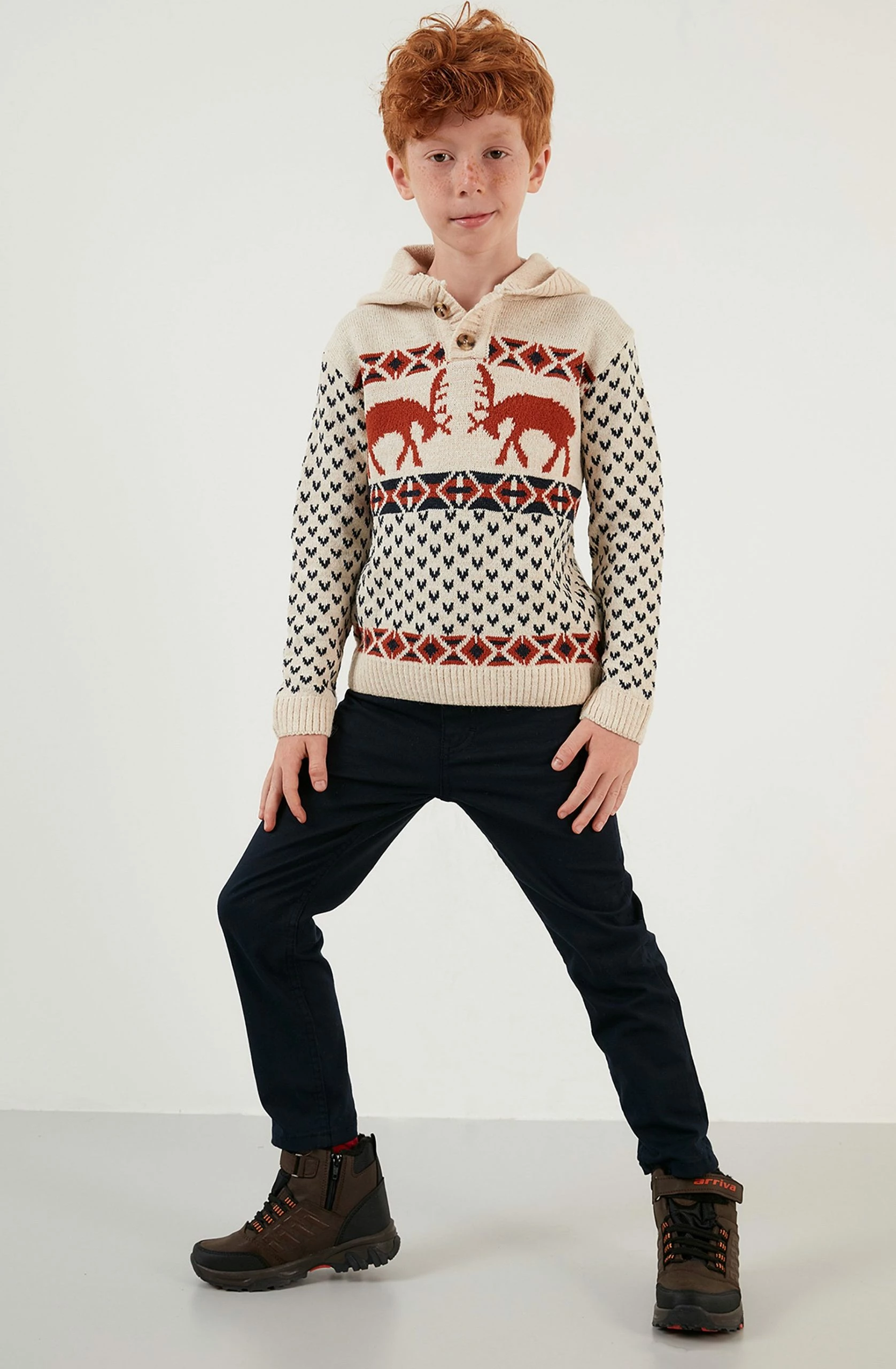 LELA Regular Fit - Hoodie - Beige 3 LELA Regular Fit - Hoodie - Beige