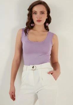 LELA Slim Fit - Top - Lilac 11 LELA Slim Fit - Top - Lilac -LELA Winkel 68baffdb87b14cf6b25ea5cb1ef3980e