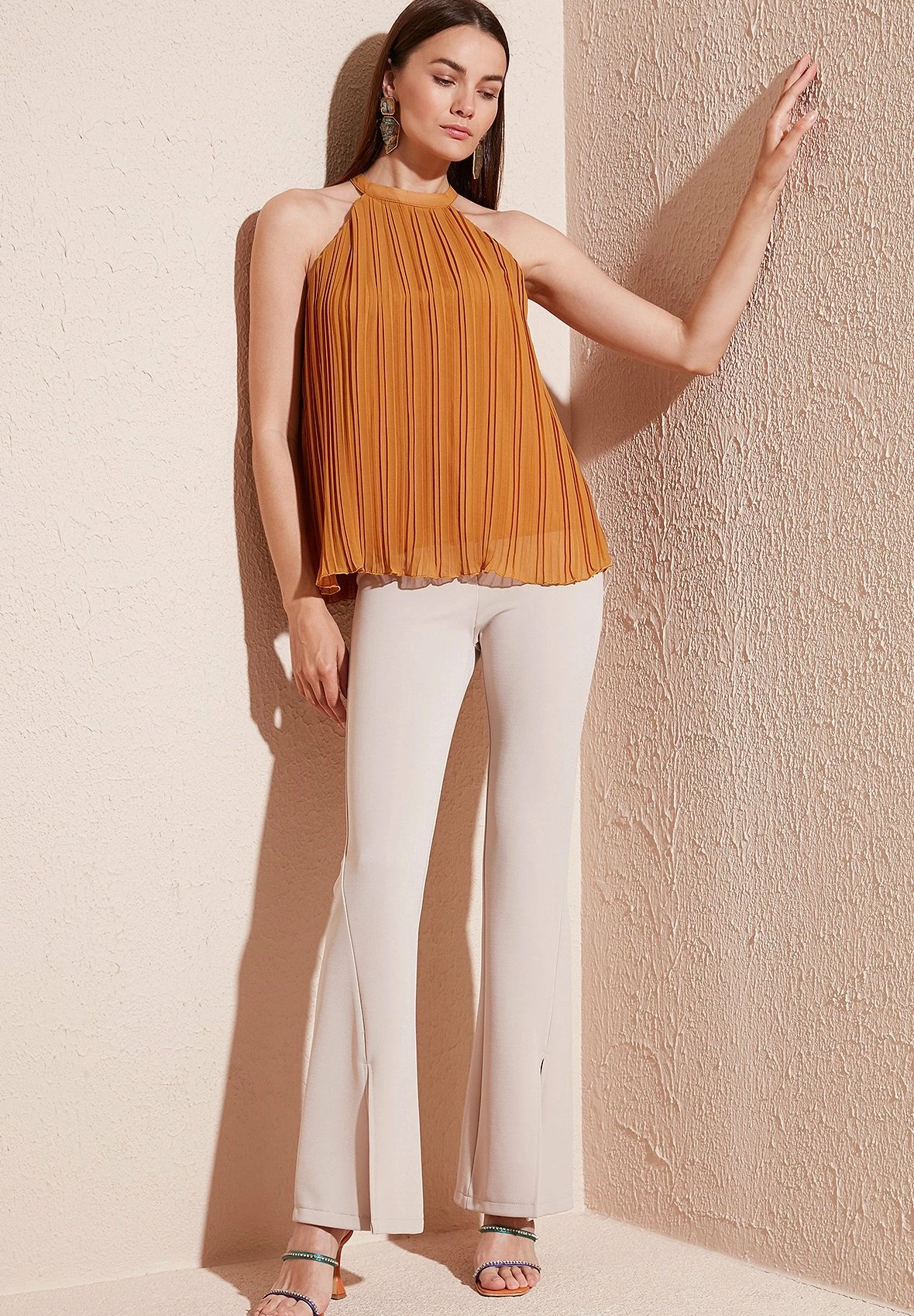 LELA Regular Fit - Blouse - Mustard 4 LELA Regular Fit - Blouse - Mustard - Afbeelding 2