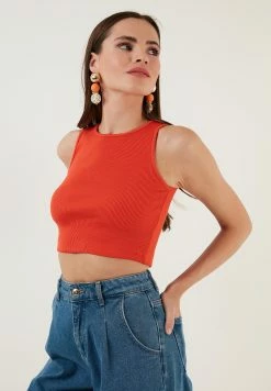LELA Top - Orange -LELA Winkel 6b0285fa9b5a438cae81e333e3da274a