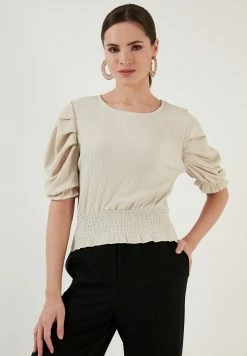 LELA Blouse - Stone